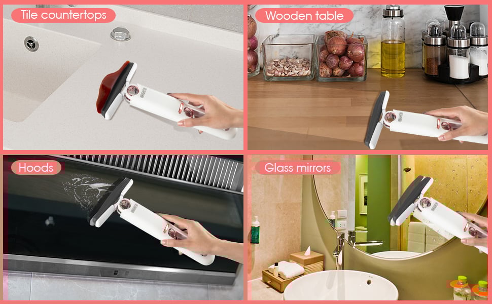 Portable Self-Squeeze Short Mop