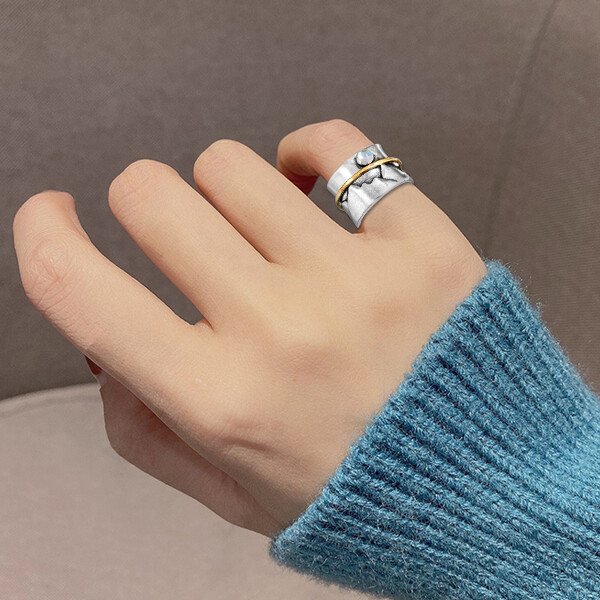 Vintage Valley Golden Circle Moonstone Ring