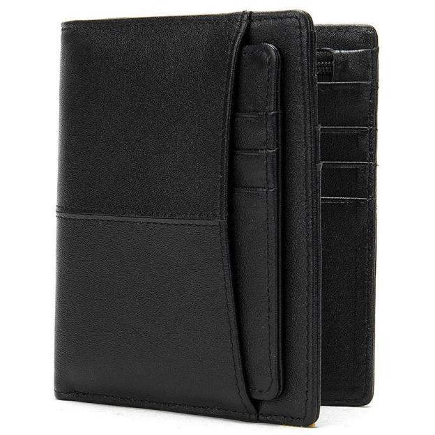 Men's Retro Style Casual Multi-Card Leather Mini Wallet