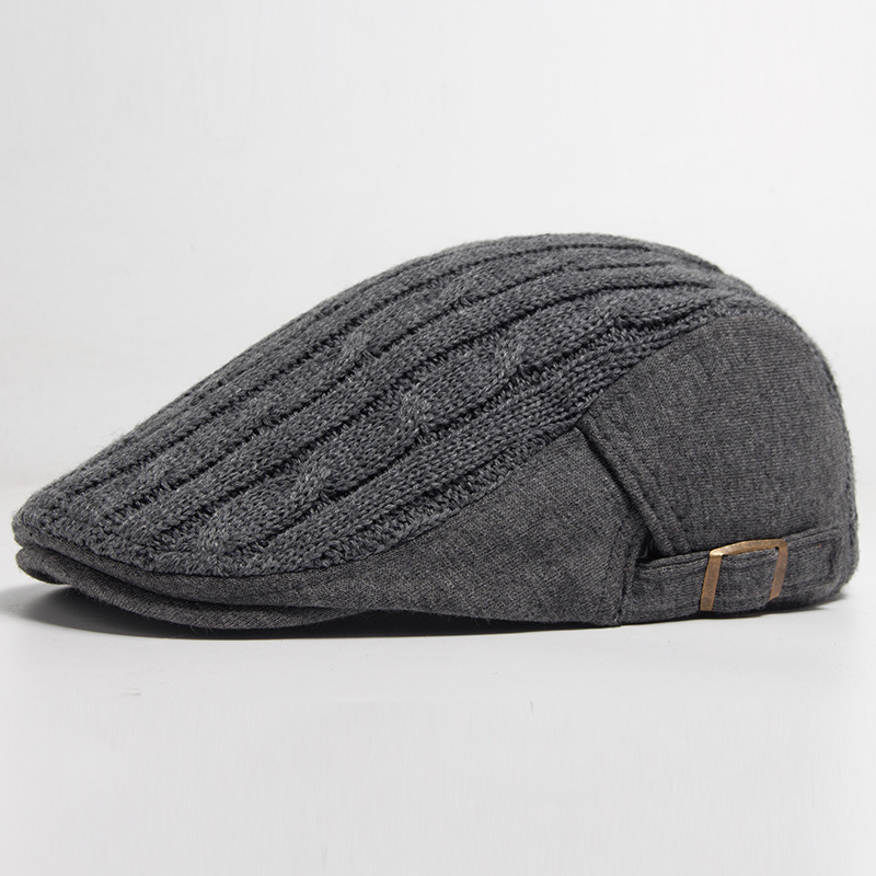 Buck丨Knitted flat cap