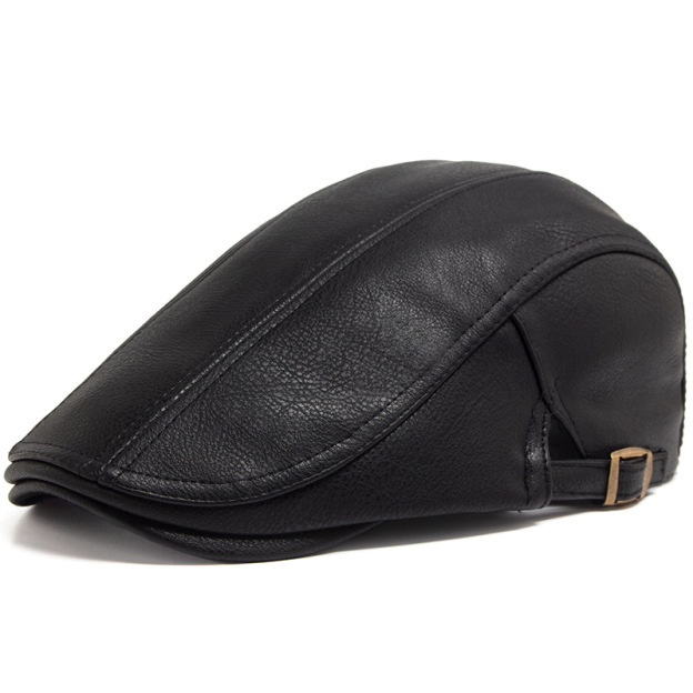 Blacktop | Heritage Leather Cap