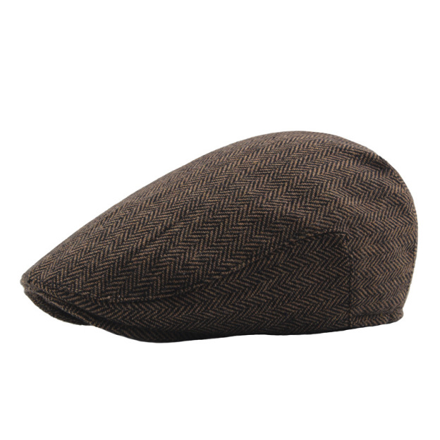 RUTH | Wool textile flat cap