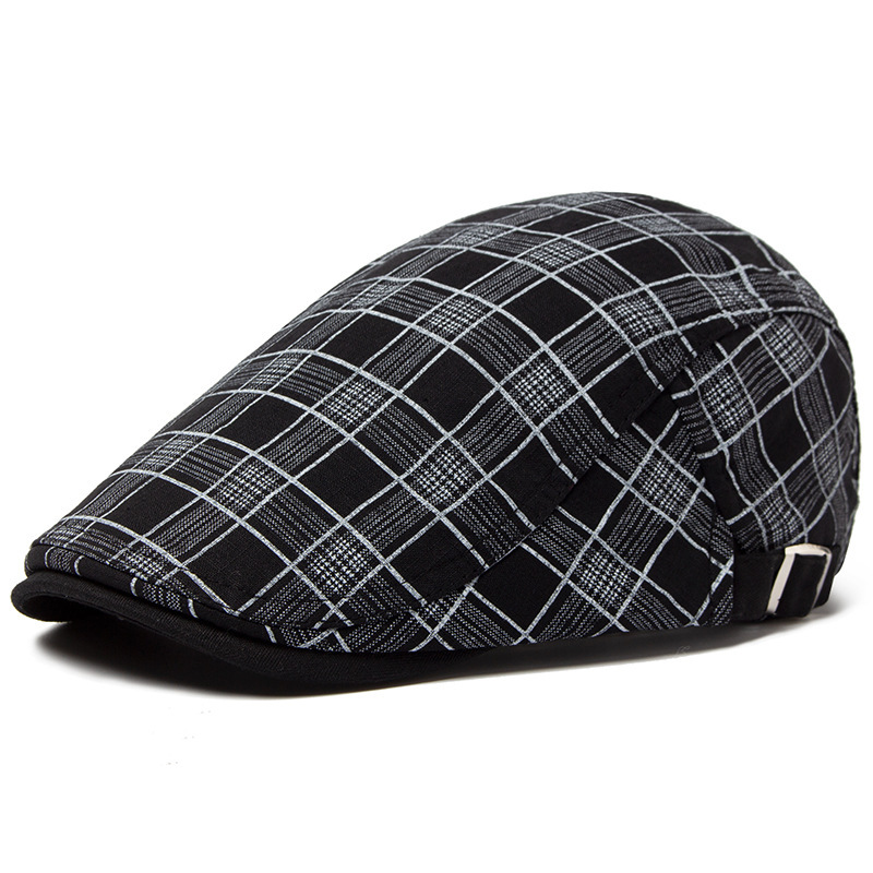 Gord丨British style cotton and linen flat cap