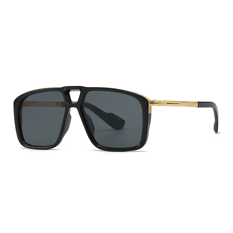 Retro-style aviator sunglasses
