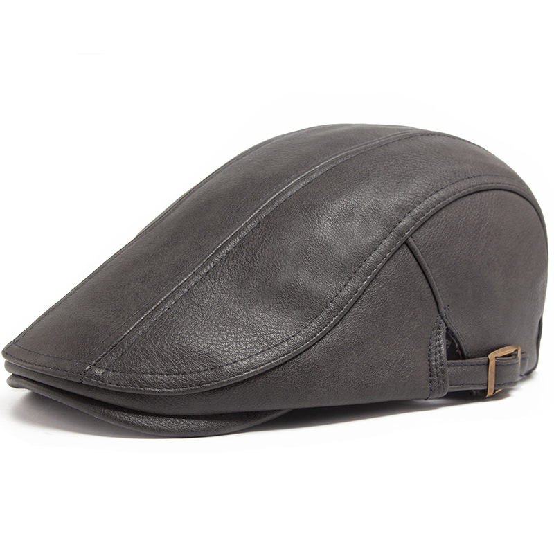 Blacktop | Heritage Leather Cap