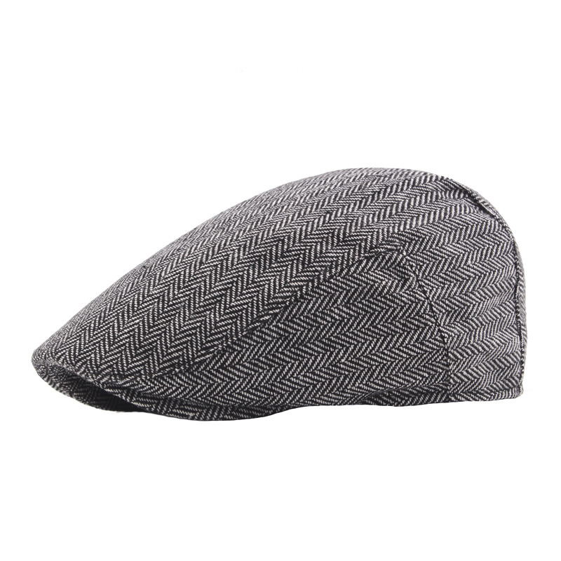 RUTH | Wool textile flat cap