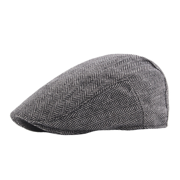 RUTH | Wool textile flat cap