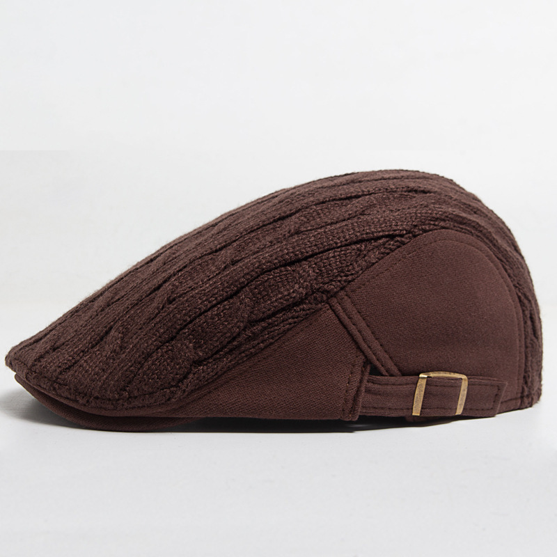 Buck丨Knitted flat cap
