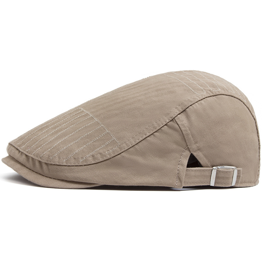 Buck | Embroidered flat cap