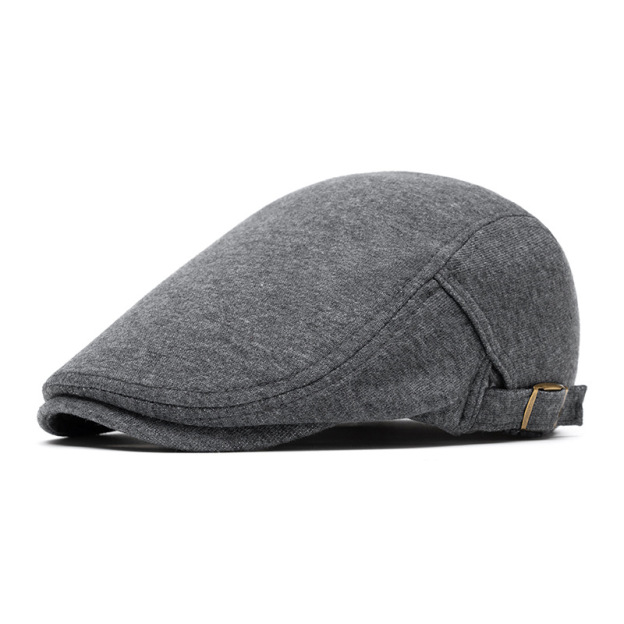 COLBY | Solid cotton flat cap