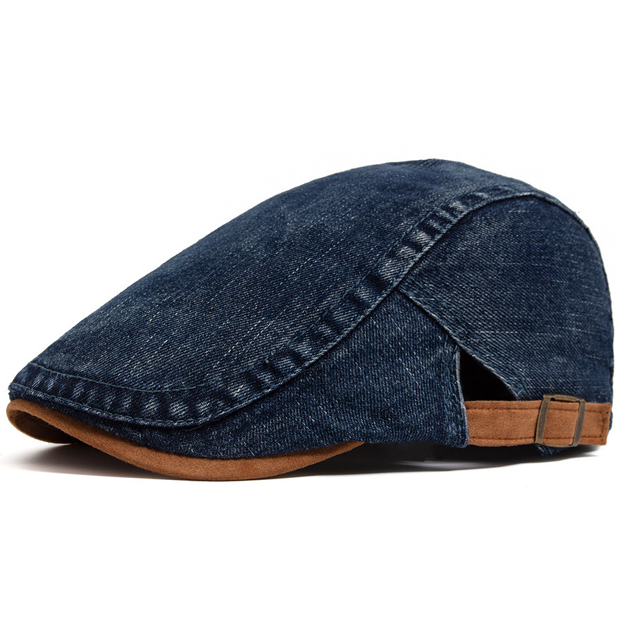 Albert | Denim flat cap