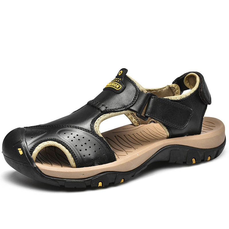 Leather sports sandals