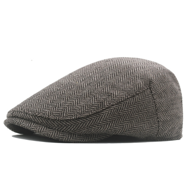 Colby | Wool textile flat cap