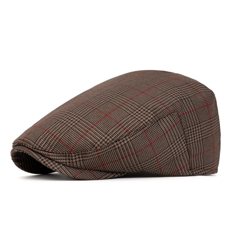 Colby | Wool textile flat cap