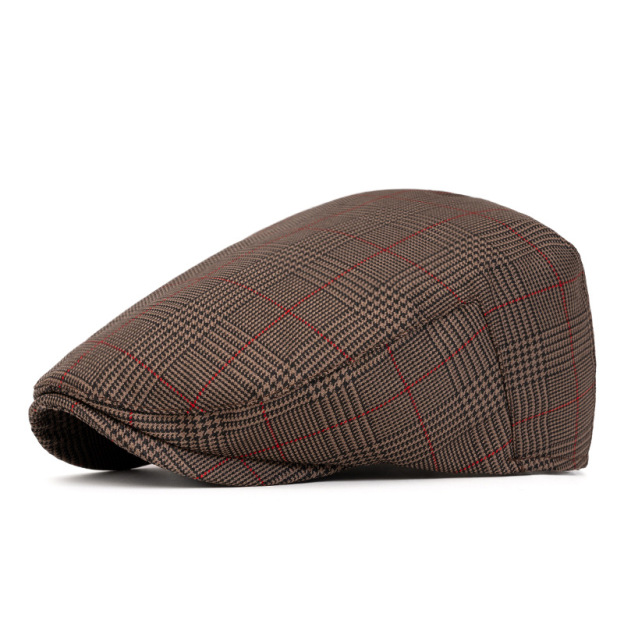 Colby | Wool textile flat cap