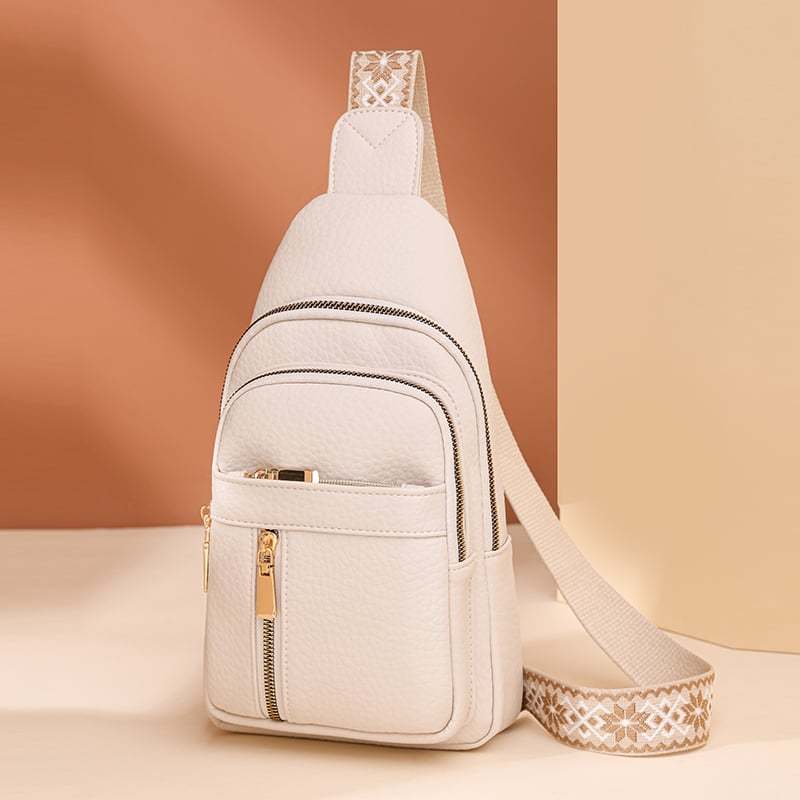 Women's Fashion Casual Solid Color Crossbody Bag