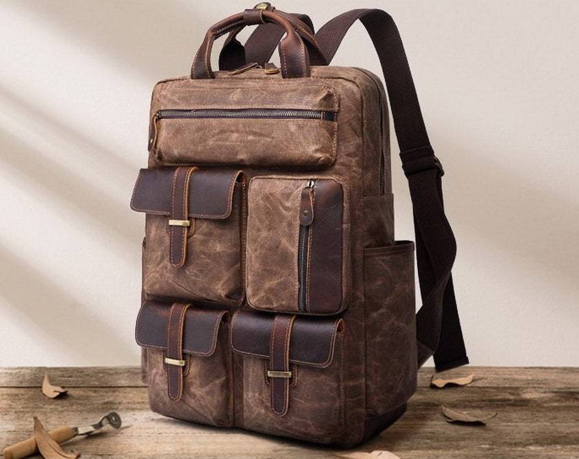 Men's Travel Vintage Leather Bag