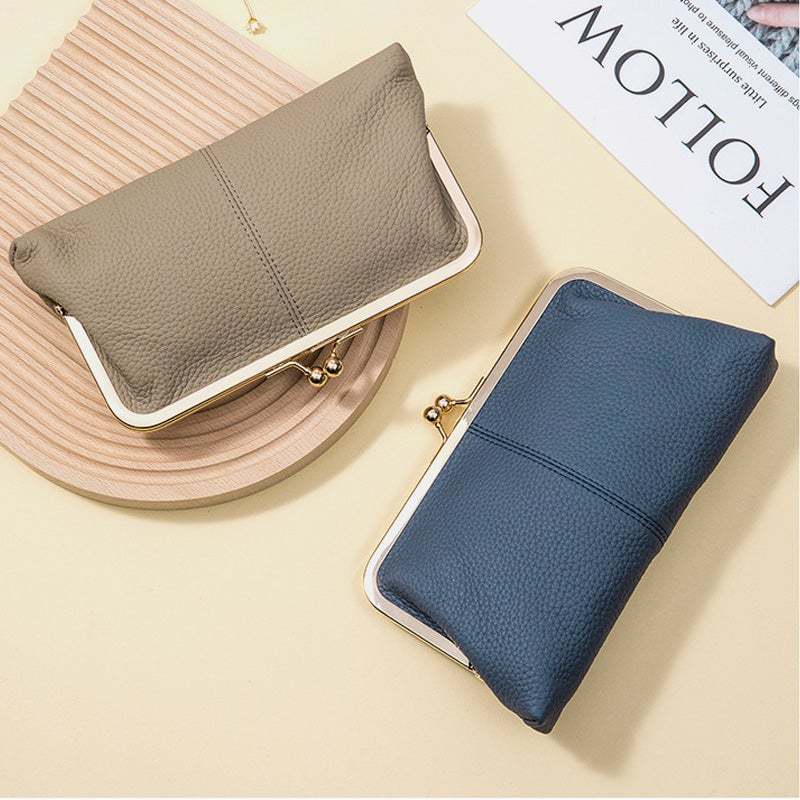 🔥 Genuine Leather Long Wallet