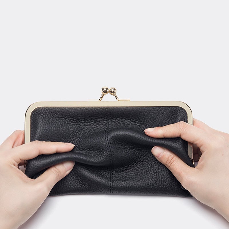 🔥 Genuine Leather Long Wallet