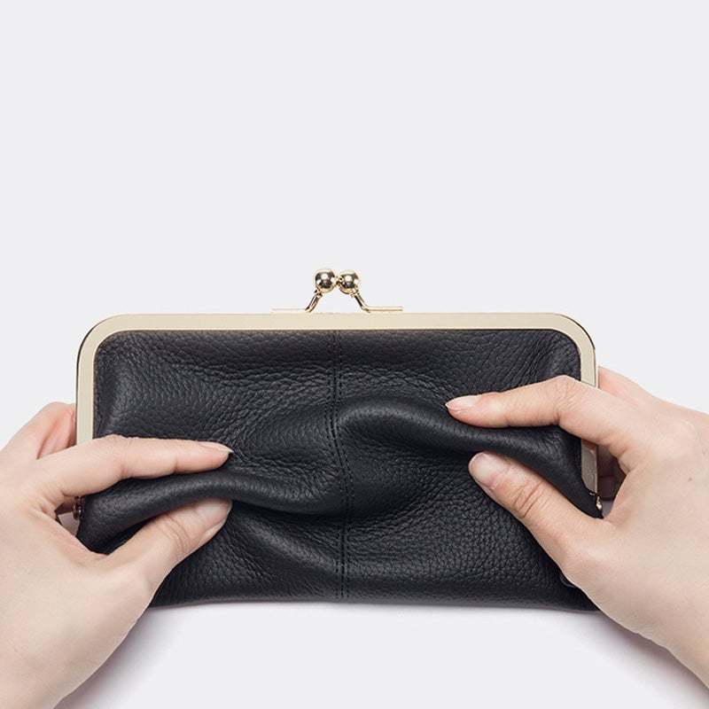 🔥 Genuine Leather Long Wallet