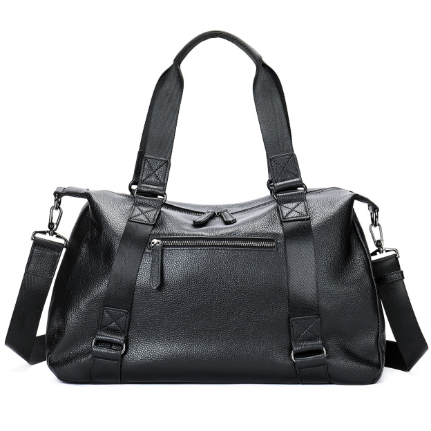 Men's Leather Travel Large Capacity Luggage Bag