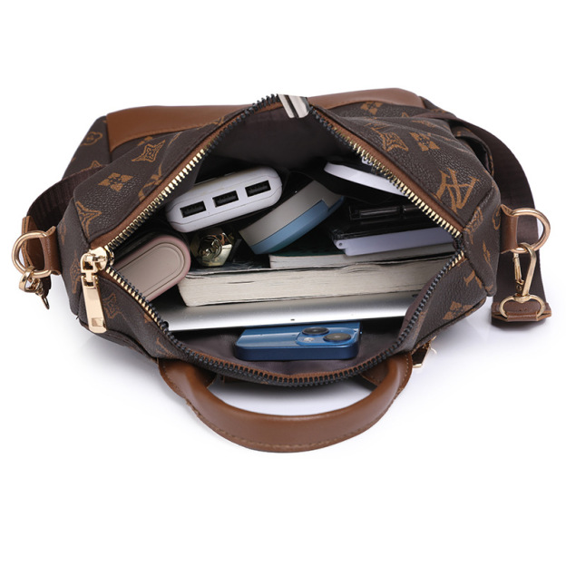 Soft Leather Anti-theft Large Capacity Work Travel Backpack