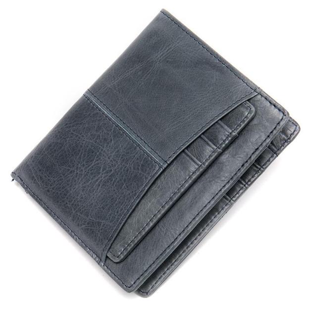 Men's Retro Style Casual Multi-Card Leather Mini Wallet