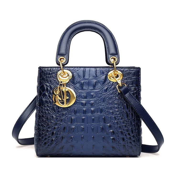 New Vintage Crocodile Women's Handheld Single Shoulder Crossbody Bag On 2024