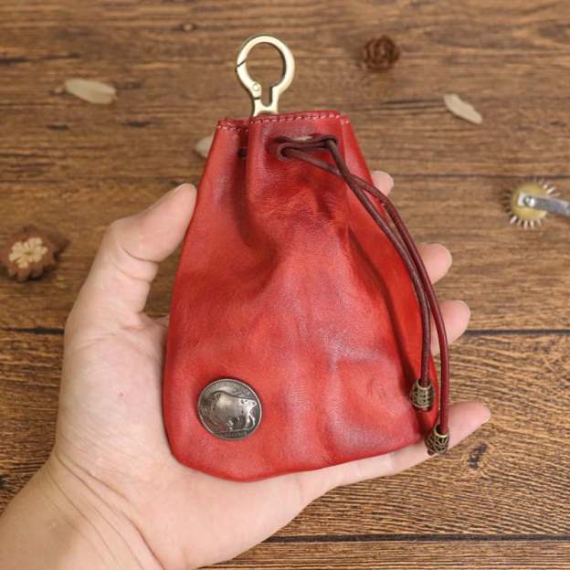 🔥Simple cowhide retro storage bag