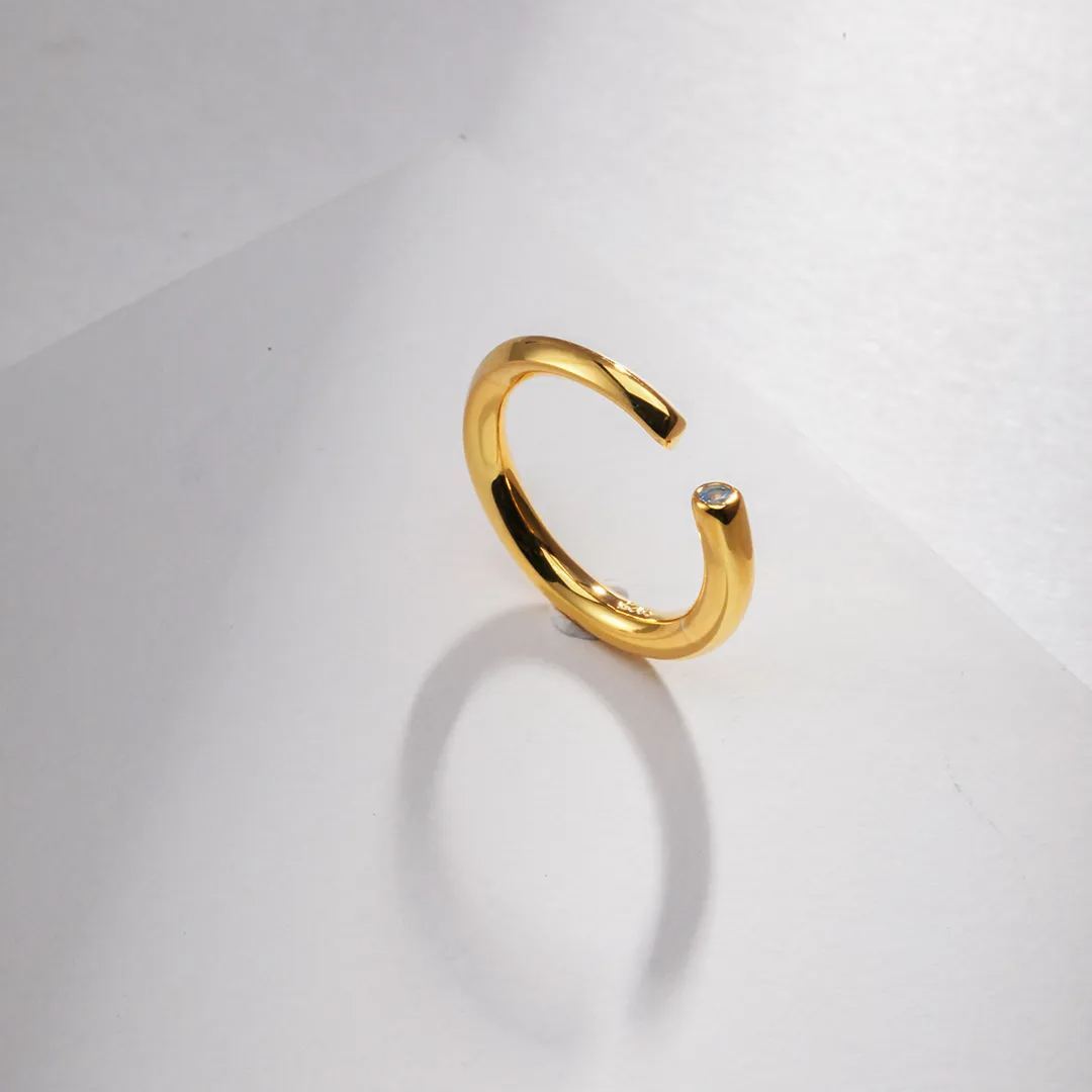 s925 sterling silver sapphire ring