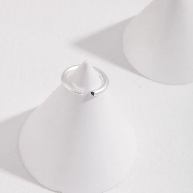 s925 sterling silver sapphire ring