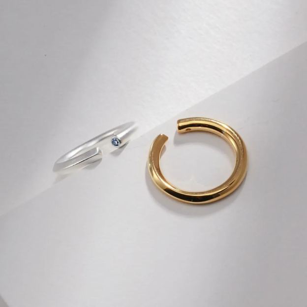 s925 sterling silver sapphire ring