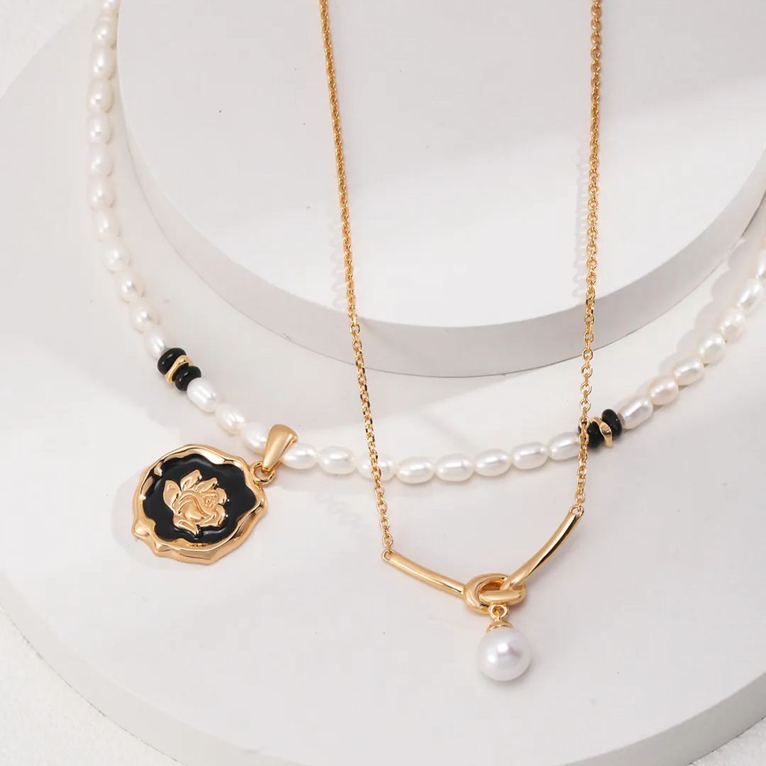 S925 sterling silver Chanel style luxury necklace