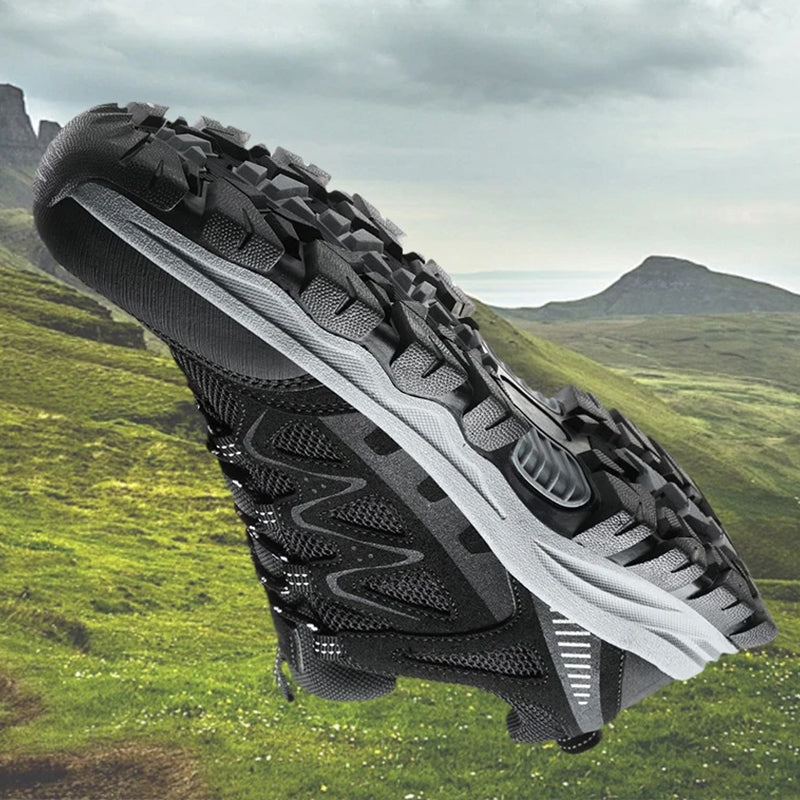 🌞Spring Awakening: 50% Off!⛰️ Ultra-Lightweight Outdoor Hiking Shoes for Men | Breathable, Slip-Resistant & Cushioned