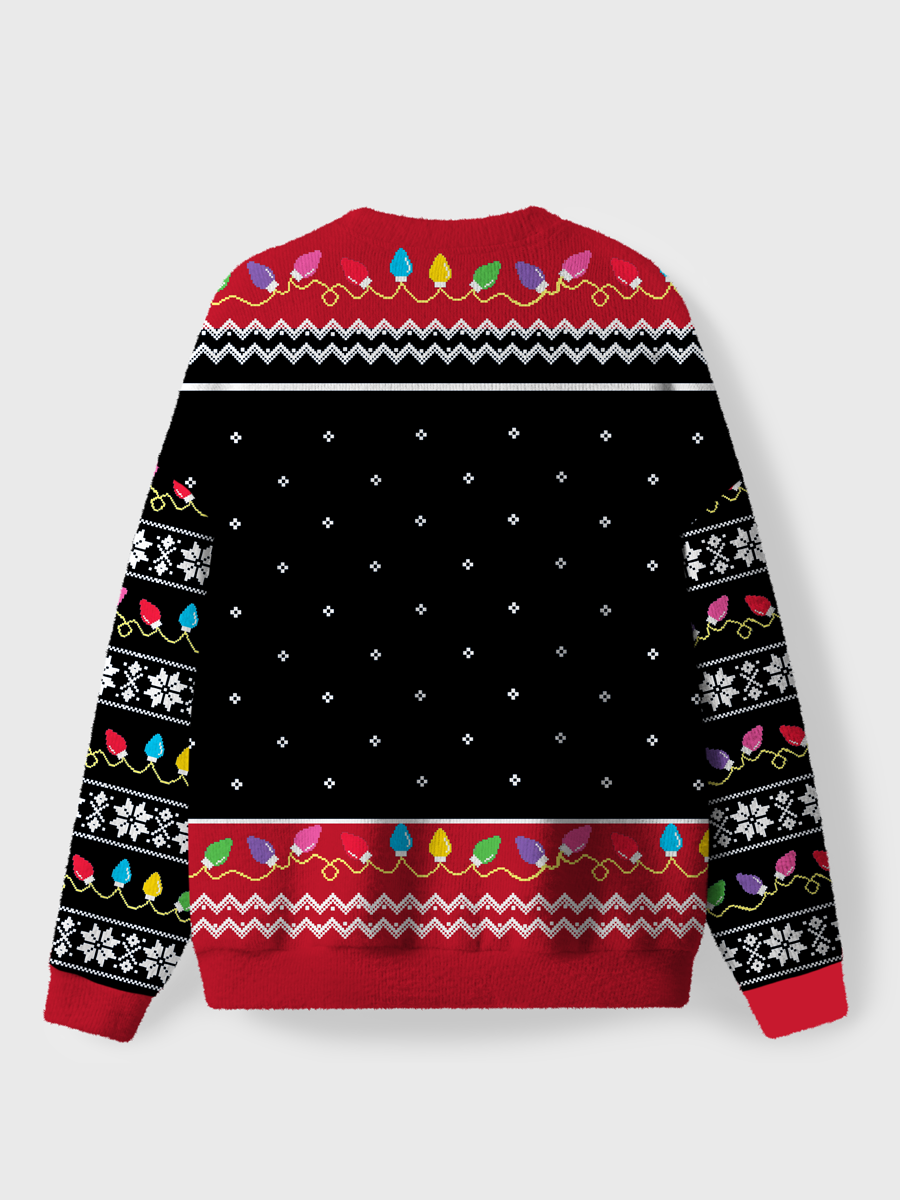 Vintage All Aboard The Bipolar Express Ugly Sweater