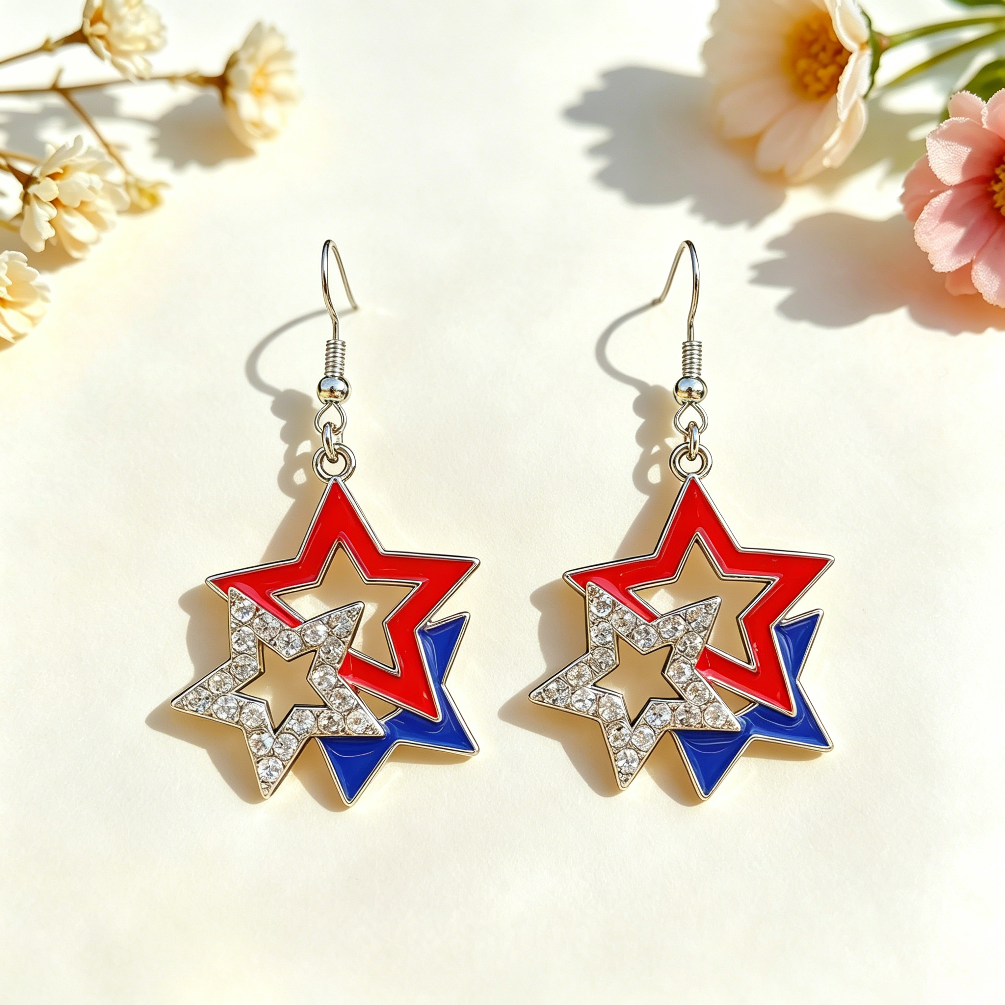 Independence Day Drip Earrings
