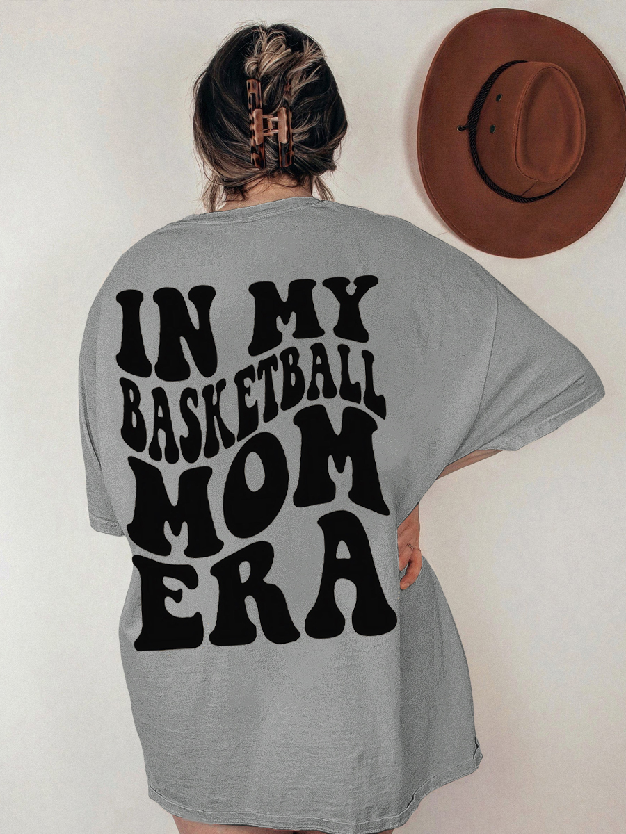 Plus Size Basketball Mom Era T-shirt