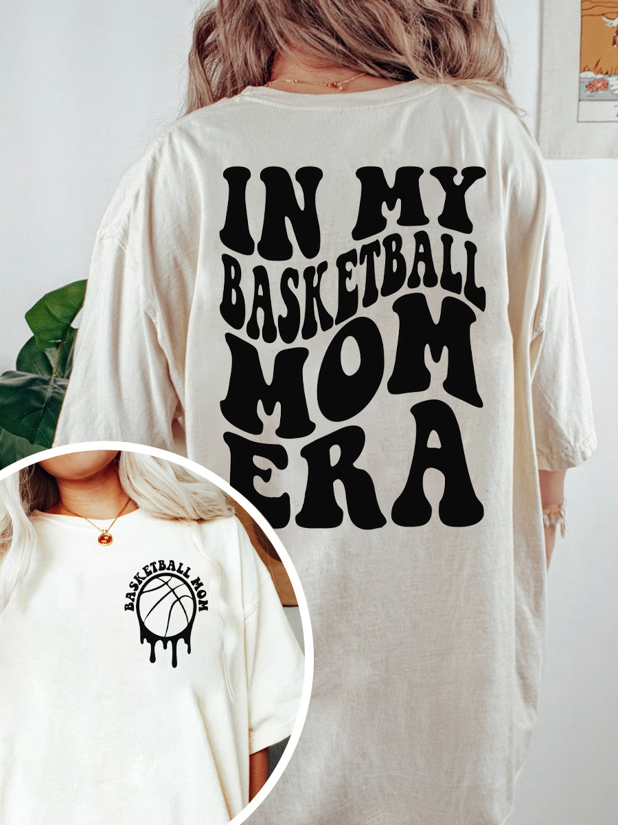 Plus Size Basketball Mom Era T-shirt