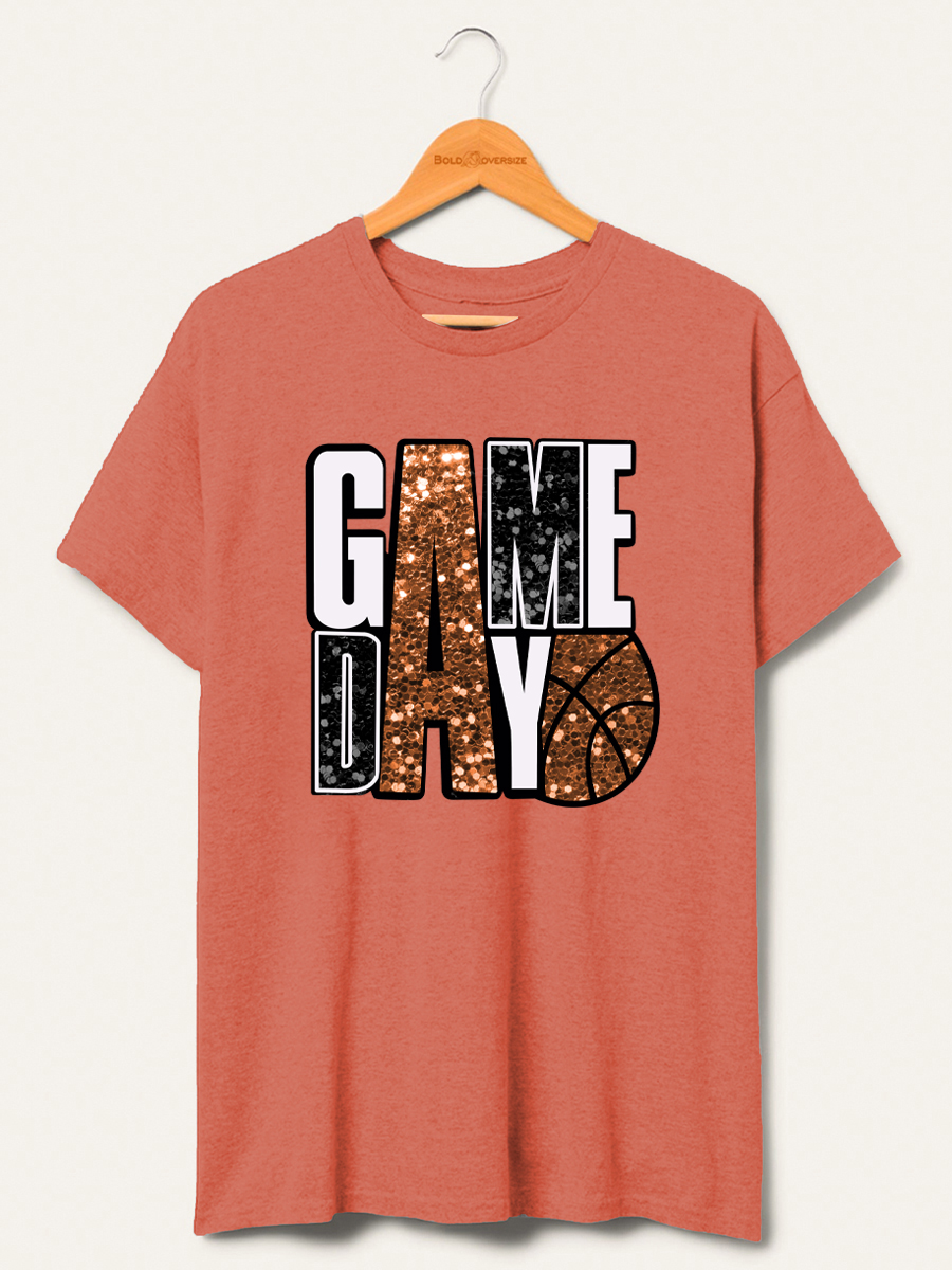 Vintage Game Day Basketball Tee