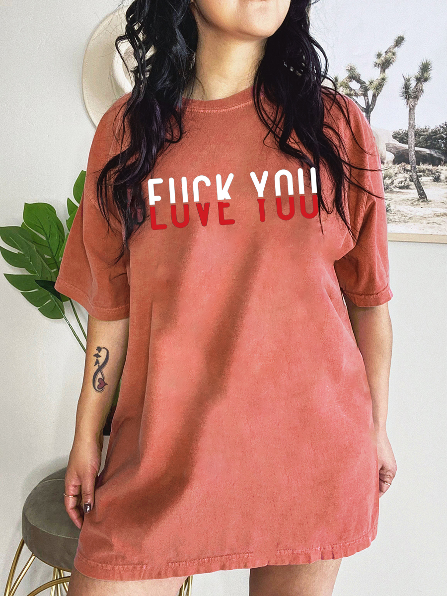 Vintage Love You Tee