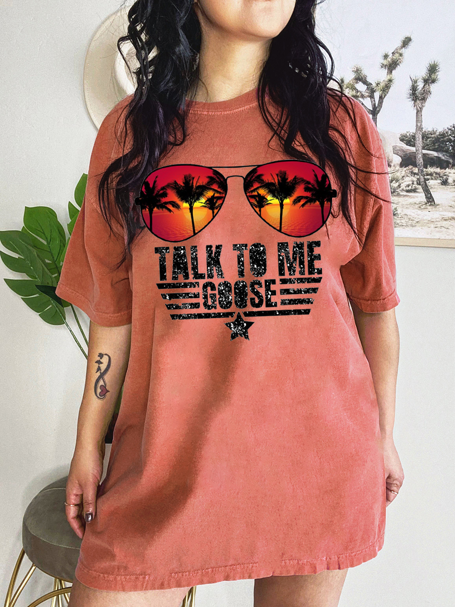 Vintage Talk To Me Goose T-Shirt