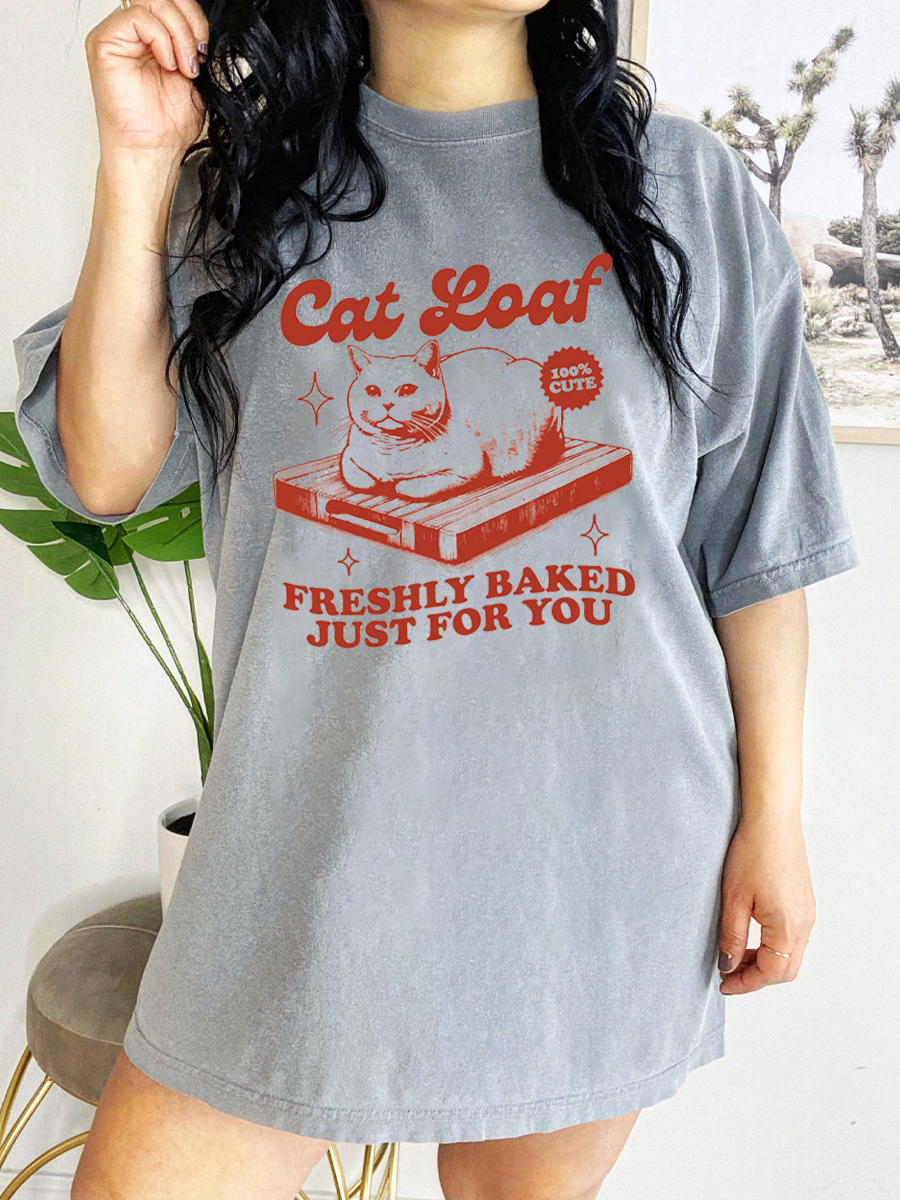 Vintage Cat Loaf T-Shirt