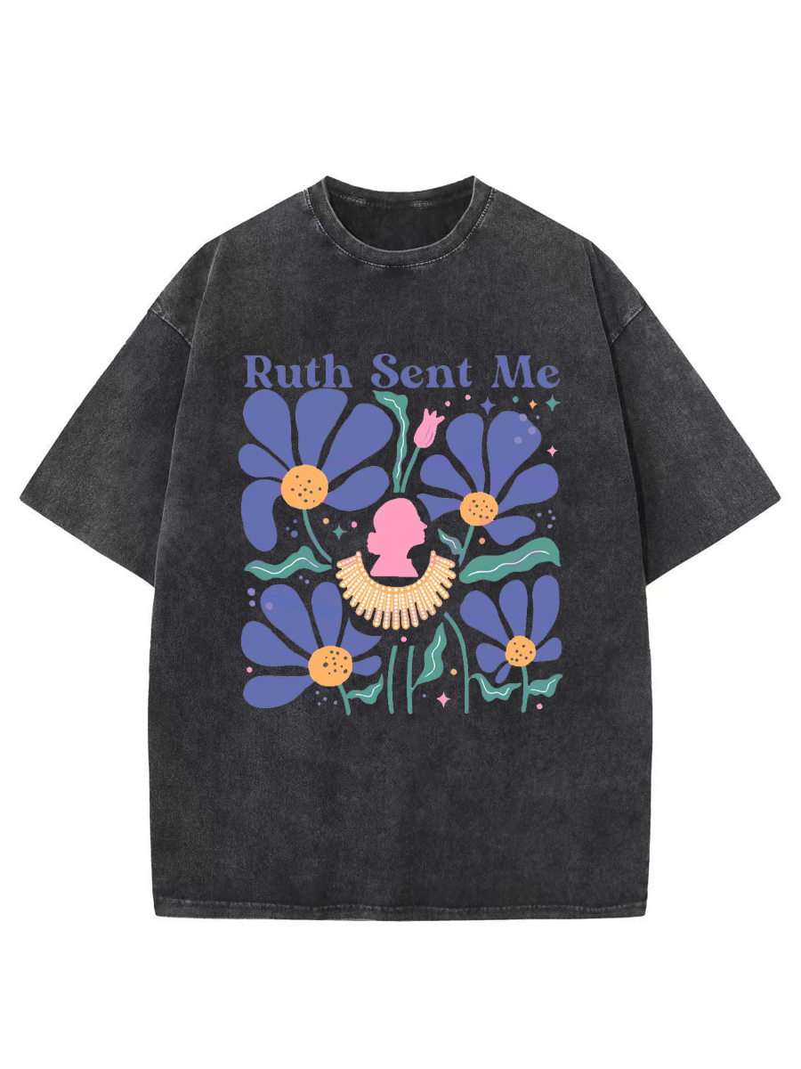 Vintage Floral Washed T-Shirt