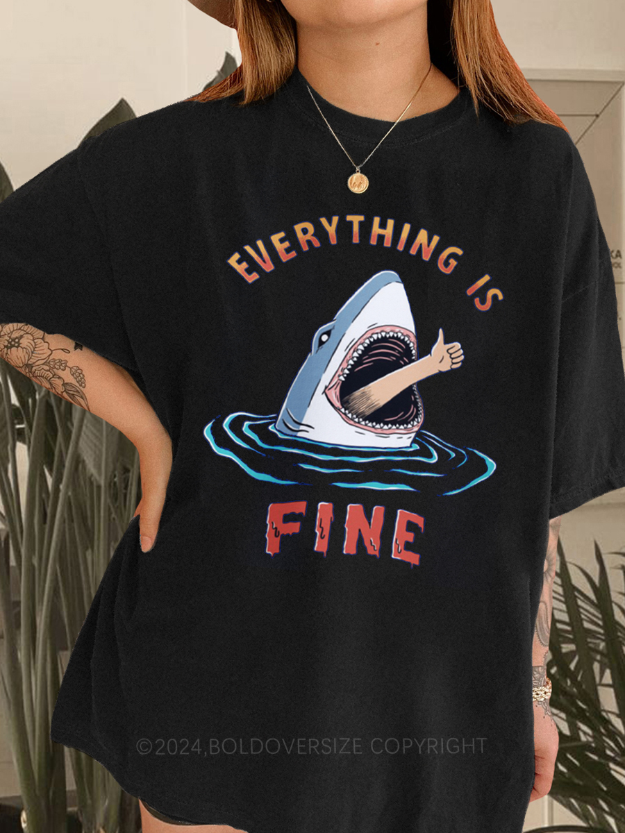 Vintage Everything Is Fine Tee