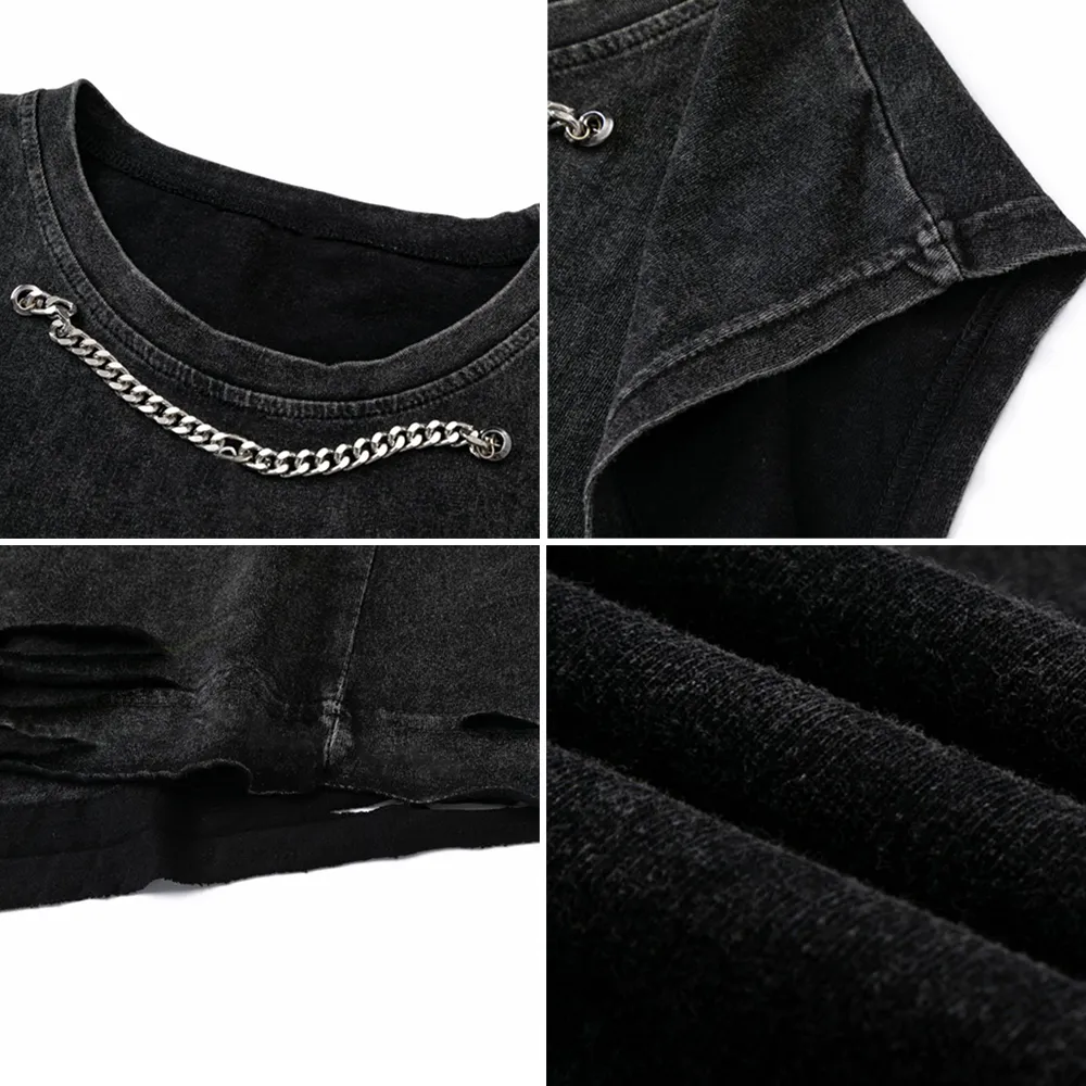 Vintage Chubby And Harder To Kidnap Washed Tank