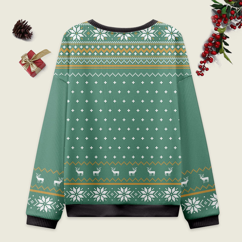 Vintage Christmas Story Fragile Ugly Sweater