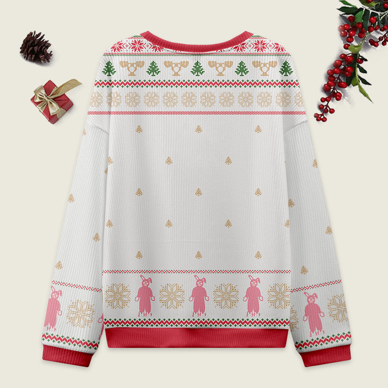 Vintage Merry Christmas Ya Filthy Animal Ugly Sweater