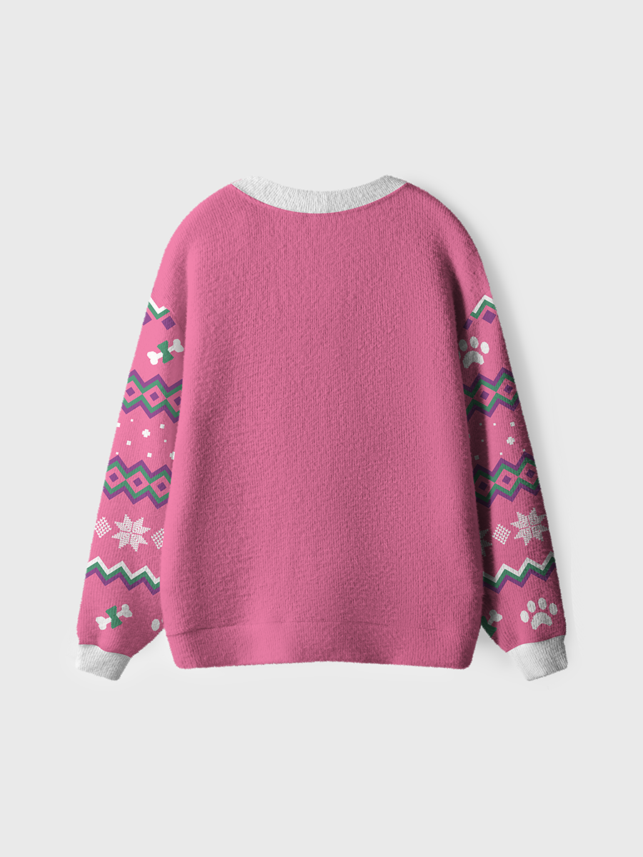 Vintage  Yappy Howlidays Ugly Cardigan Sweaters