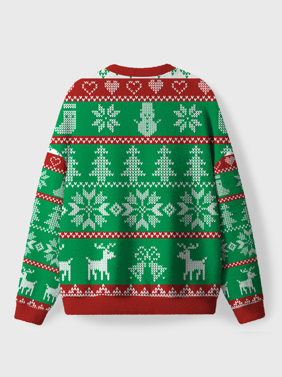 Vintage Could I Be Any More Festive Ugly Sweater