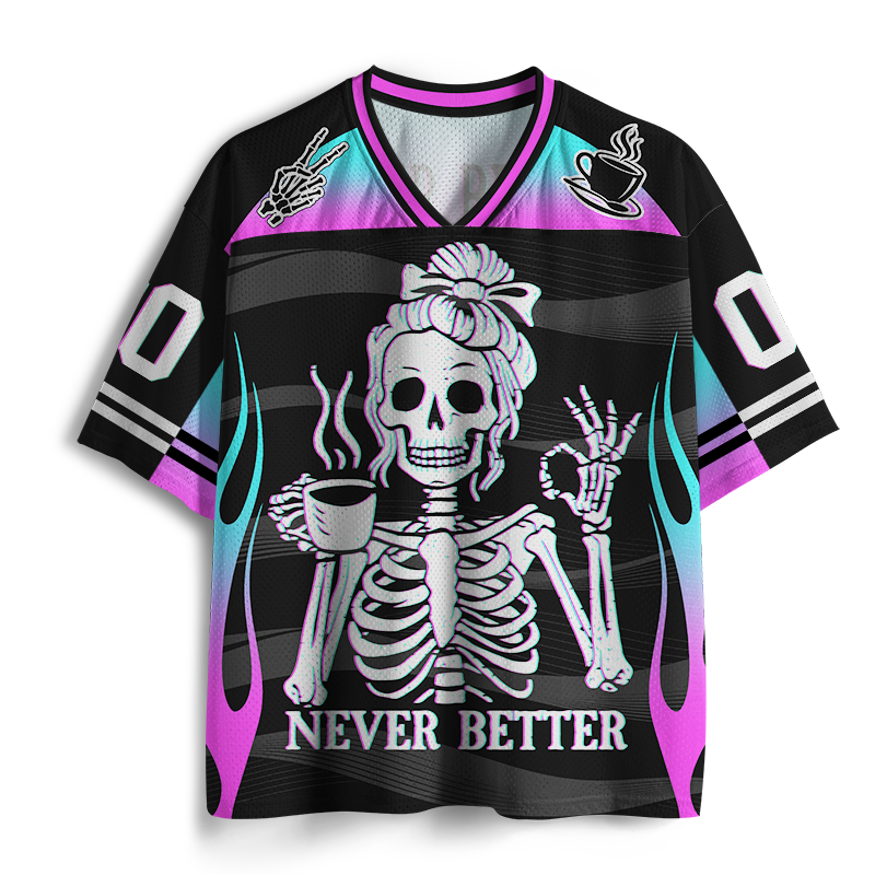 Vintage Never Better Mesh Jersey